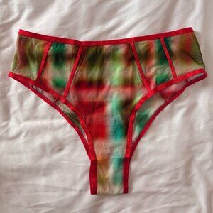 Parade Sheer Sculpt Pop High Rise Cheeky | Silky Mesh - NEVER WORN